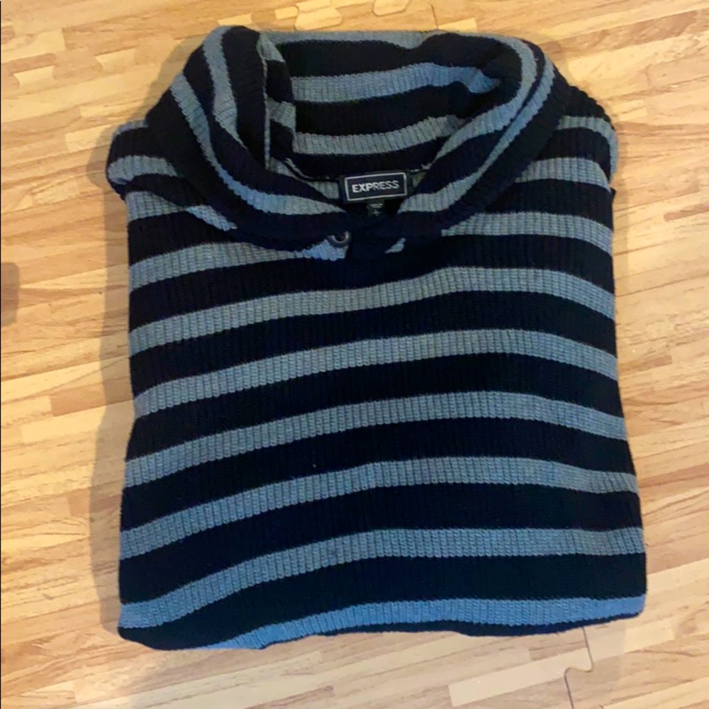 Men’s striped express sweater
